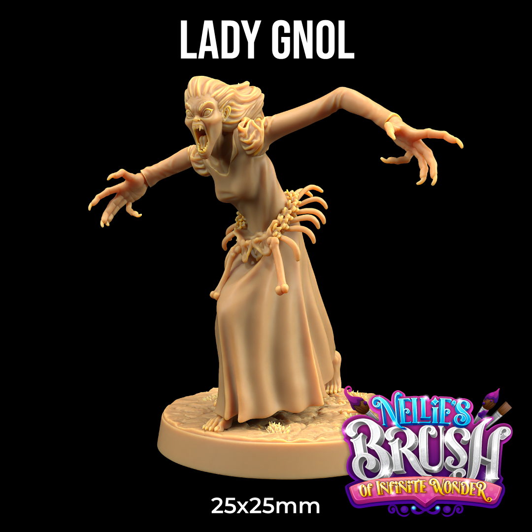 Lady Gnol | PRESUPPORTED | Nellie’s Brush of Infinite Wonder